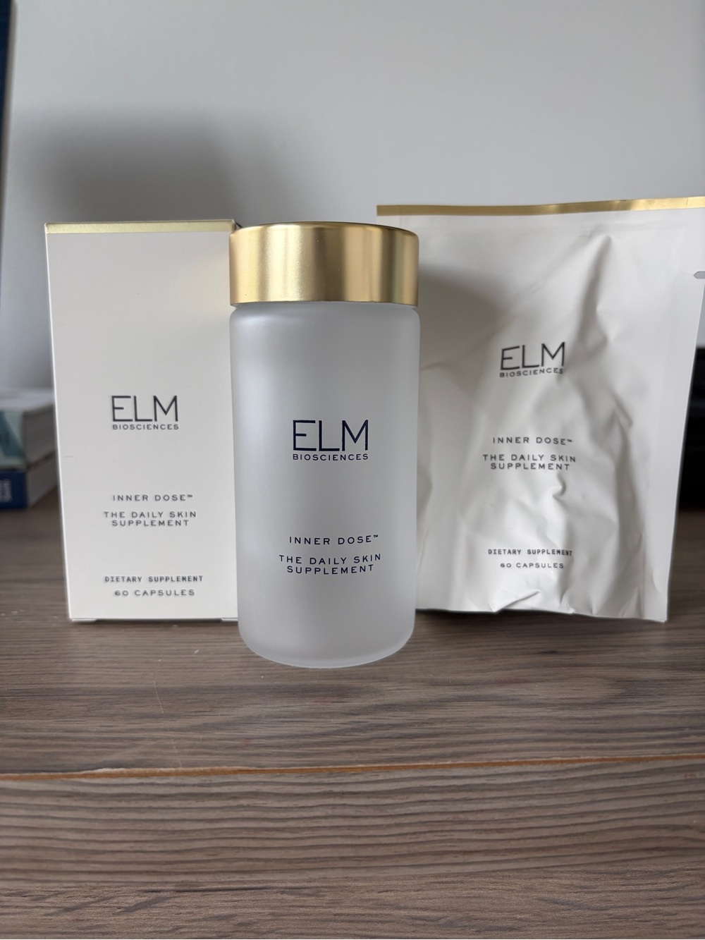 Brand New Elm Biosciences Inner Dose, The Daily Skin
